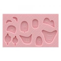 Silikónová forma klaunove oči