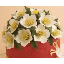 Patchwork - vianočná ruža II.