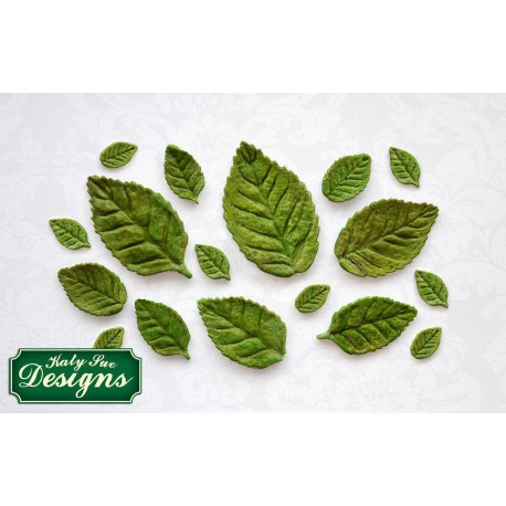 Silik. forma listy ruží KS