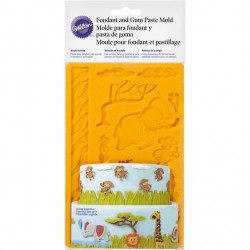 Silikónová podložka Jungle Animals