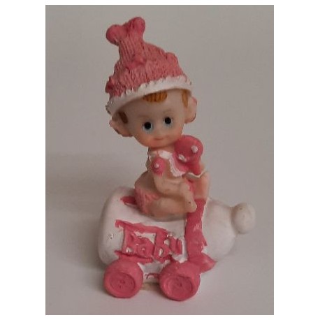 Figúrka dievčatko na flaši